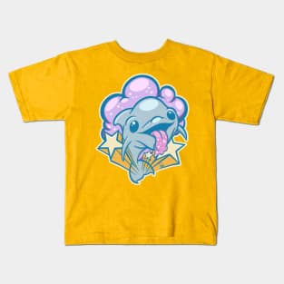 Space Dolphins Kids T-Shirt